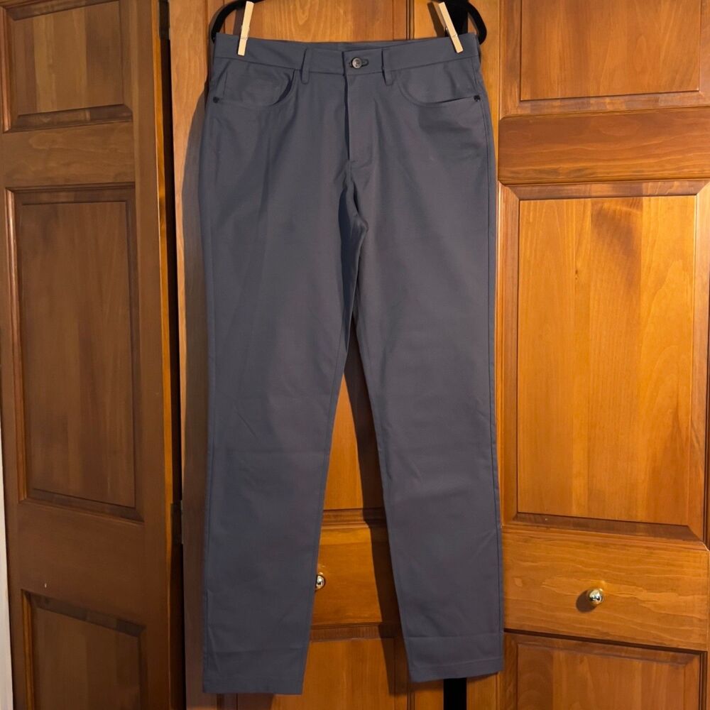 Public Rec All Day Every Day Pants Mens 31x34 Gray Performance Stretch Chino